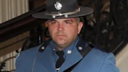 Massachusetts State Police Trooper Thomas Clardy. Massachusetts State Police Trooper Thomas Clardy.
