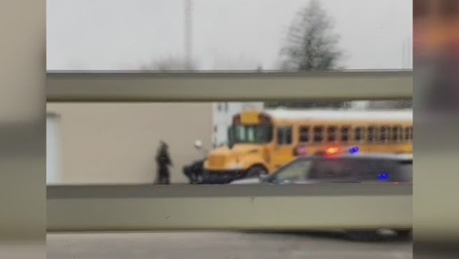 Video: Man Leads Mich. Deputies on Chase in Stolen School Bus | Officer