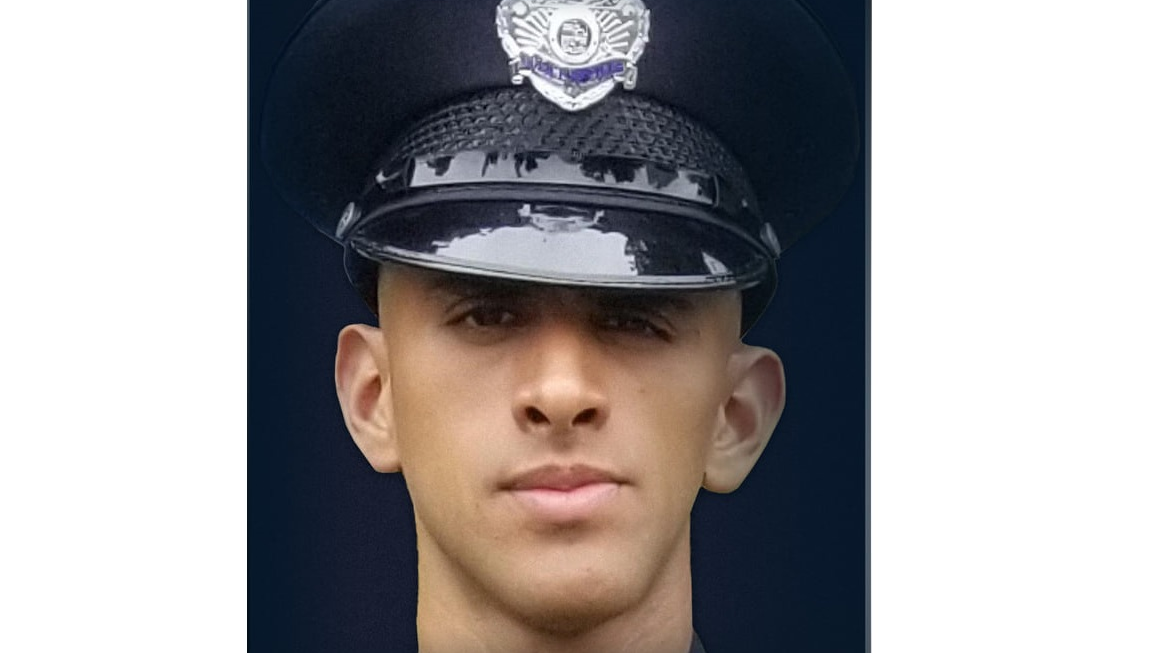 LAPD Officer Fernando Arroyos.