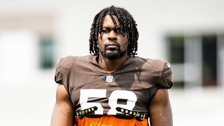 Cleveland Browns defensive tackle Malik McDowell.