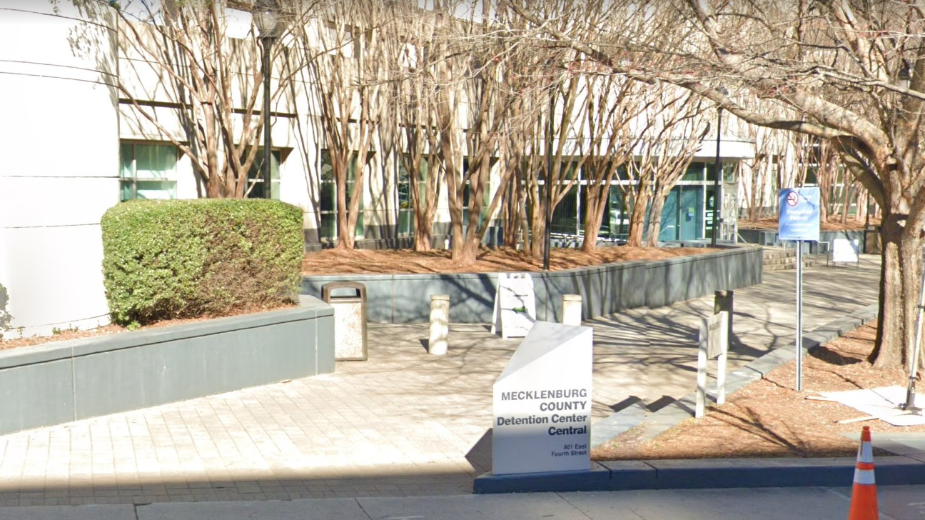 Mecklenburg County, NC, Jail.