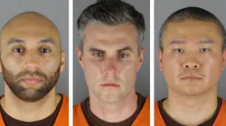 Former Minneapolis Police Officers J. Alexander Kueng (from left), Thomas Lane and Tou Thao. Former Minneapolis Police Officers J. Alexander Kueng (from left), Thomas Lane and Tou Thao.