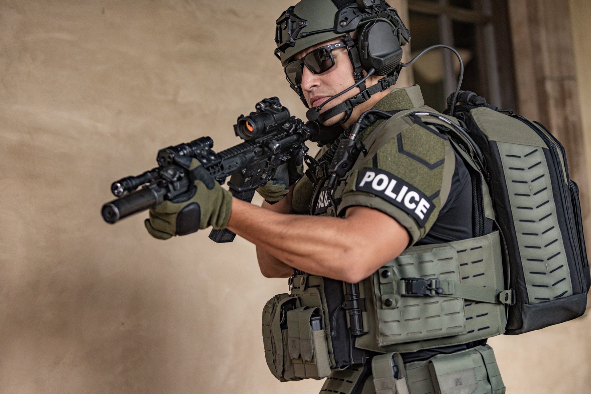 Scalable Plate Rack (SPR) from PROJECT7 ARMOR and distributed by AARDVARK Tactical