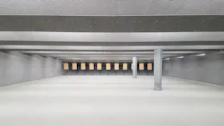 The Portland, Oregon Police Department's shooting range. The Portland, Oregon Police Department's shooting range.