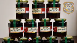 Georgia authorities found nearly 8 gallons of liquid methamphetamine hidden in over 100 jars of 'salsa' at a Homerville home last week. Georgia authorities found nearly 8 gallons of liquid methamphetamine hidden in over 100 jars of 'salsa' at a Homerville home last week.