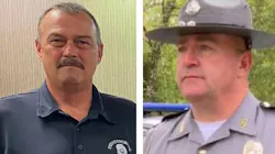 Prestonsburg, KY, Police Capt. Ralph Frasure (left) and Floyd County Sheriff's Deputy William Petry. Prestonsburg, KY, Police Capt. Ralph Frasure (left) and Floyd County Sheriff's Deputy William Petry.