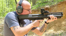 Radically different from the traditional pump action shotgun, the KSG is a bullpup design that loads rounds in through the dual magazine tubes from the back bottom. Radically different from the traditional pump action shotgun, the KSG is a bullpup design that loads rounds in through the dual magazine tubes from the back bottom.