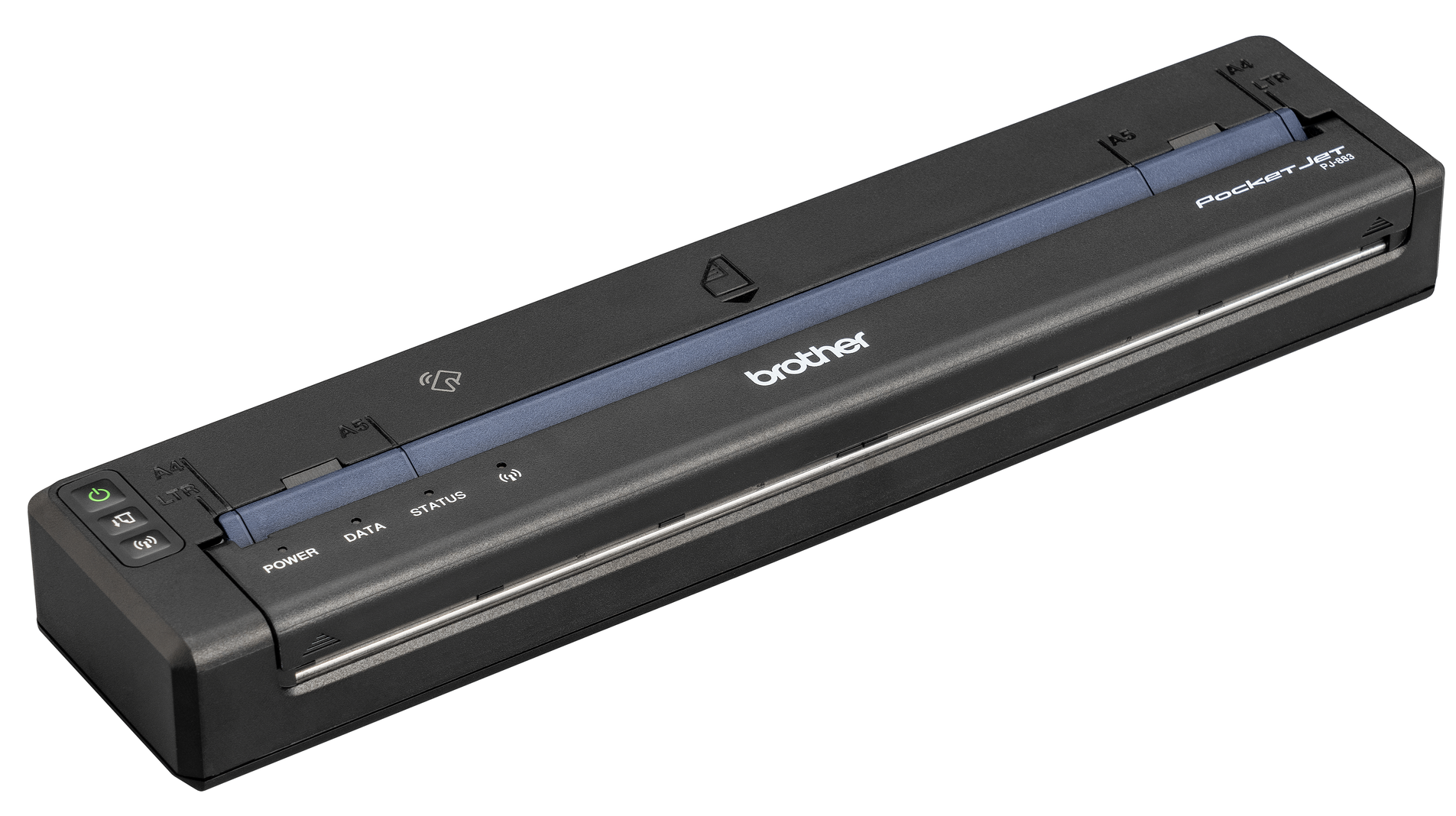 The new PocketJet 8 series provides users with increased printing speeds and higher print quality for small font*, all in a slim, lightweight, and portable design.