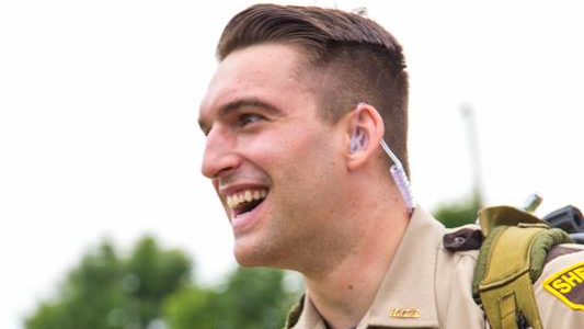 Ramsey County, MN, Sheriff's Deputy Dallas Edeburn.