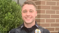 Elwood, IN, Police Officer Noah Shahnavaz. Elwood, IN, Police Officer Noah Shahnavaz.