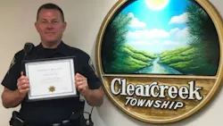 Clearcreek Township, Ohio, Police Officer Eric Ney. Clearcreek Township, Ohio, Police Officer Eric Ney.