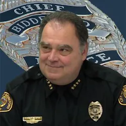 Biddeford, ME, Police Chief Roger Beaupre. Biddeford, ME, Police Chief Roger Beaupre.