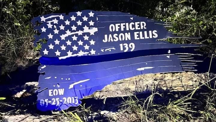 The Nelson County, KY, Sheriff's Office is investigating the vandalism and destruction of a memorial for Bardstown Police K-9 Officer Jason Ellis, who was killed in 2013.