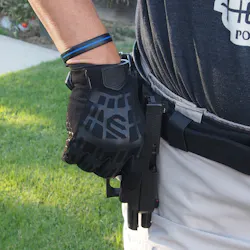 Taller, squared off sights have become popular lately as firearms instructors use the rear sight for racking the slide. This is one of the quickest methods of getting the gun back in the gunfight. There are even sight manufacturers that have designed texturing or protrusions on the front surface of the rear sight for this purpose. The technique is simple here. The rear sight is dragged into the belt until it racks the slide. Taller, squared off sights have become popular lately as firearms instructors use the rear sight for racking the slide. This is one of the quickest methods of getting the gun back in the gunfight. There are even sight manufacturers that have designed texturing or protrusions on the front surface of the rear sight for this purpose. The technique is simple here. The rear sight is dragged into the belt until it racks the slide.