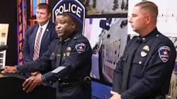 Arlington, TX, Police Chief Al Jones called the NIBIN Engagement Team a 'game changer' at a news conference earlier this month. Arlington, TX, Police Chief Al Jones called the NIBIN Engagement Team a 'game changer' at a news conference earlier this month.