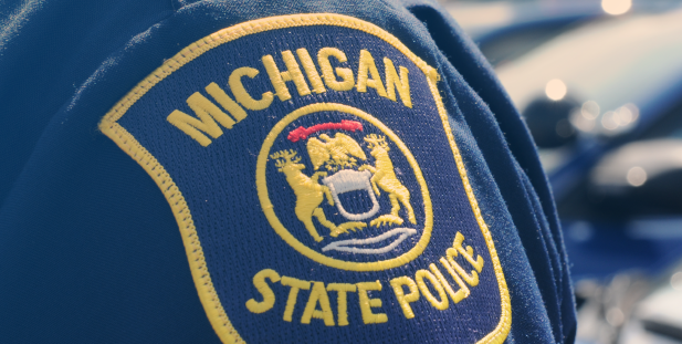 Michigan St Police Shoulder Patch Mi 6388caa146d9a