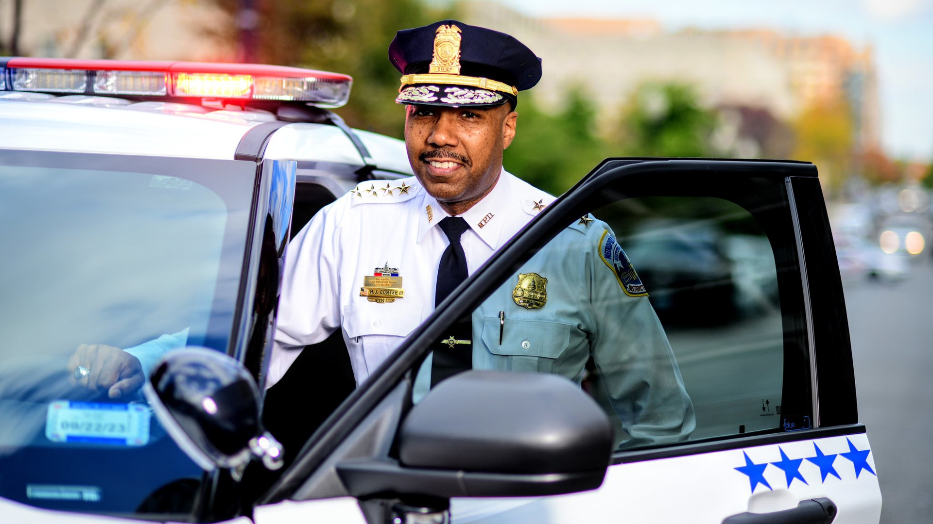 Washington, D.C., Metropolitan Police Chief Robert Contee III.