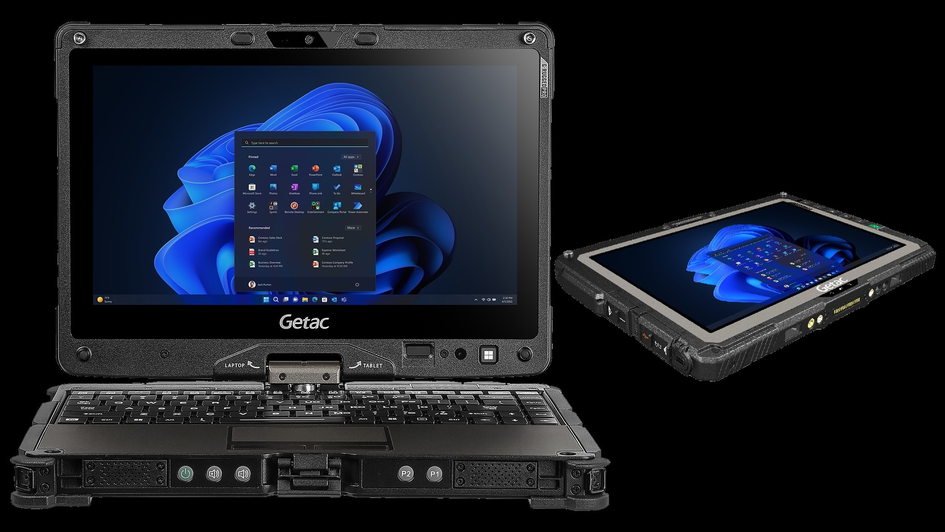 V110 Laptop and UX10 Tablet