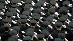 The NYPD's 2012 academy graduation. The NYPD's 2012 academy graduation.