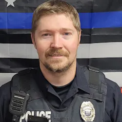 Algona, IA, Police Officer Kevin Cram. Algona, IA, Police Officer Kevin Cram.