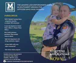 An advertisement created to recruit new patrol officers to the Marion Police Department. An advertisement created to recruit new patrol officers to the Marion Police Department.