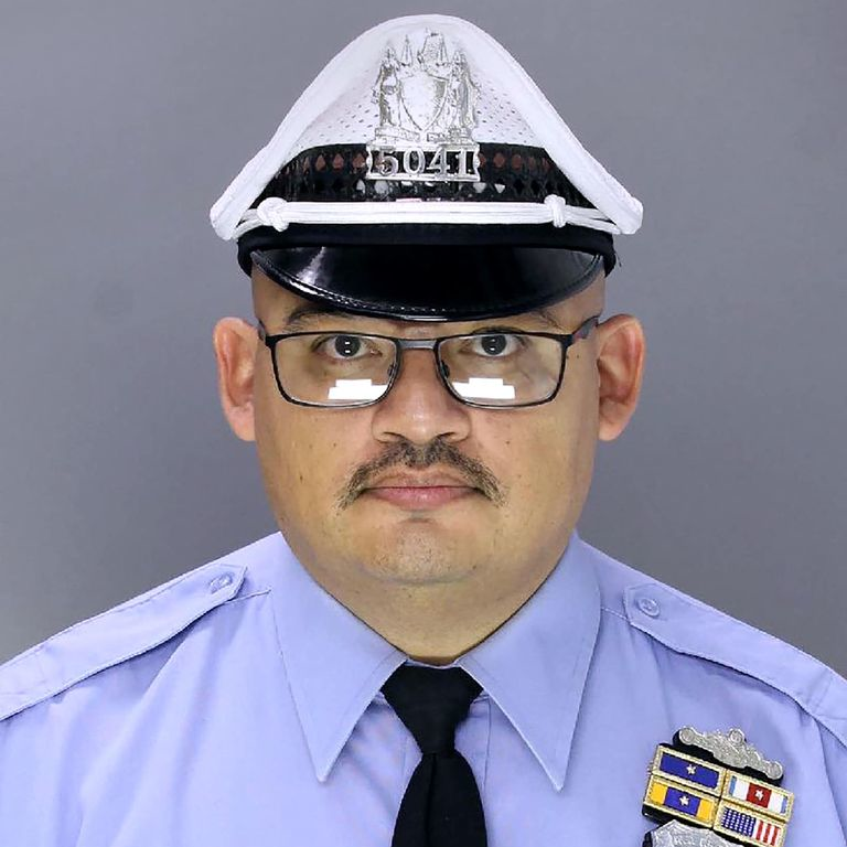 Philadelphia Police Officer Richard Mendez.