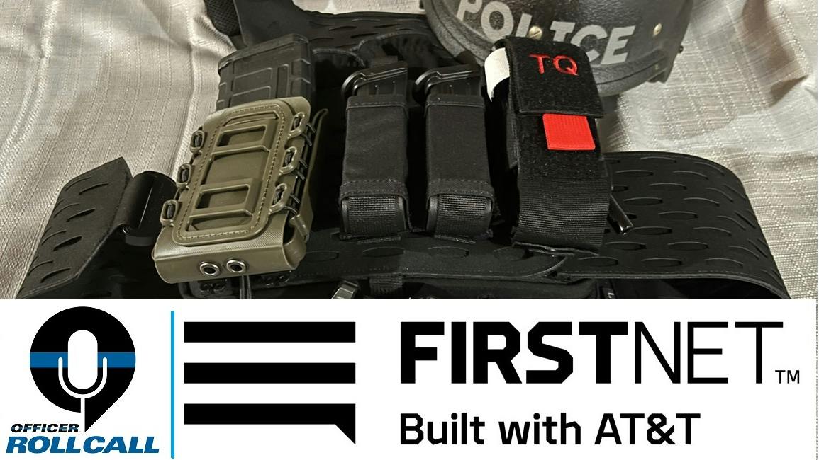 Gear police and law enforcement officers should have during active shooter responses: a helmet and a plate carrier with spare magazines, a tourniquet and gloves.