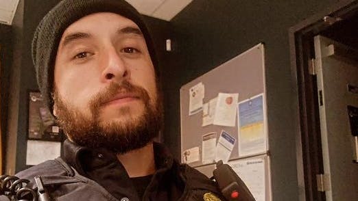 Las Cruces, NM, Police Officer Jonah Hernandez.