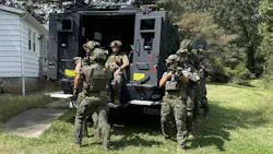 Gaston County, North Carolina, tactical medics respond to a call. Gaston County, North Carolina, tactical medics respond to a call.