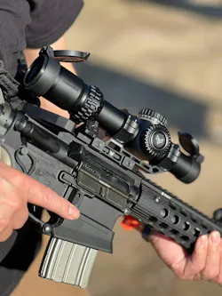 The right side of the Warhourse houses the windage setting in a covered turret. They made this scope pretty foolproof when it comes to maintaining settings. The right side of the Warhourse houses the windage setting in a covered turret. They made this scope pretty foolproof when it comes to maintaining settings.