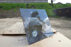 The barrier test includes shooting through automobile glass at a compound angle. The Honey Badger rounds did especially well at this task. The barrier test includes shooting through automobile glass at a compound angle. The Honey Badger rounds did especially well at this task.