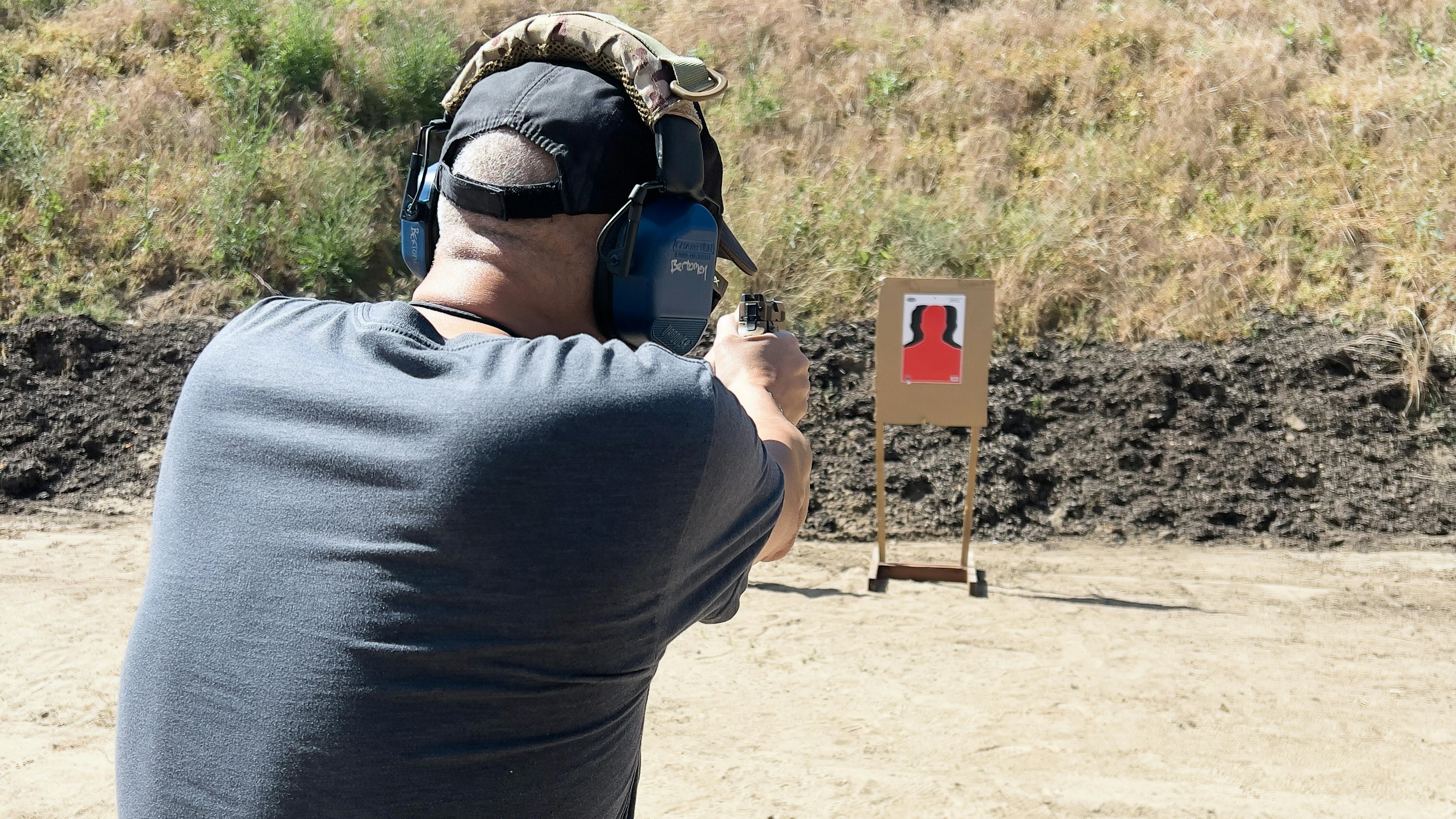 The headshot is a timely delivery of an accurate shot designed to cause immediate disruption of the nervous system. It is used as an extreme measure in specific applications.