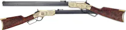 The New Original Henry Rifle is a line-for-line reproduction of the first practical repeating rifle patented by Benjamin Tyler Henry in 1860, except using the more modern .44-40 WCF caliber, and the foundation for the unique Stand Up for Heroes edition bearing serial number SUFH2024. The New Original Henry Rifle is a line-for-line reproduction of the first practical repeating rifle patented by Benjamin Tyler Henry in 1860, except using the more modern .44-40 WCF caliber, and the foundation for the unique Stand Up for Heroes edition bearing serial number SUFH2024.