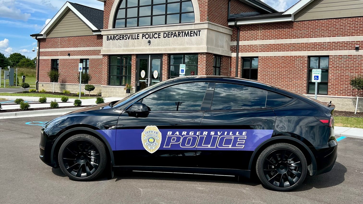The Bargersville Police Department is one of the early adopters of switching its vehicles to electric.