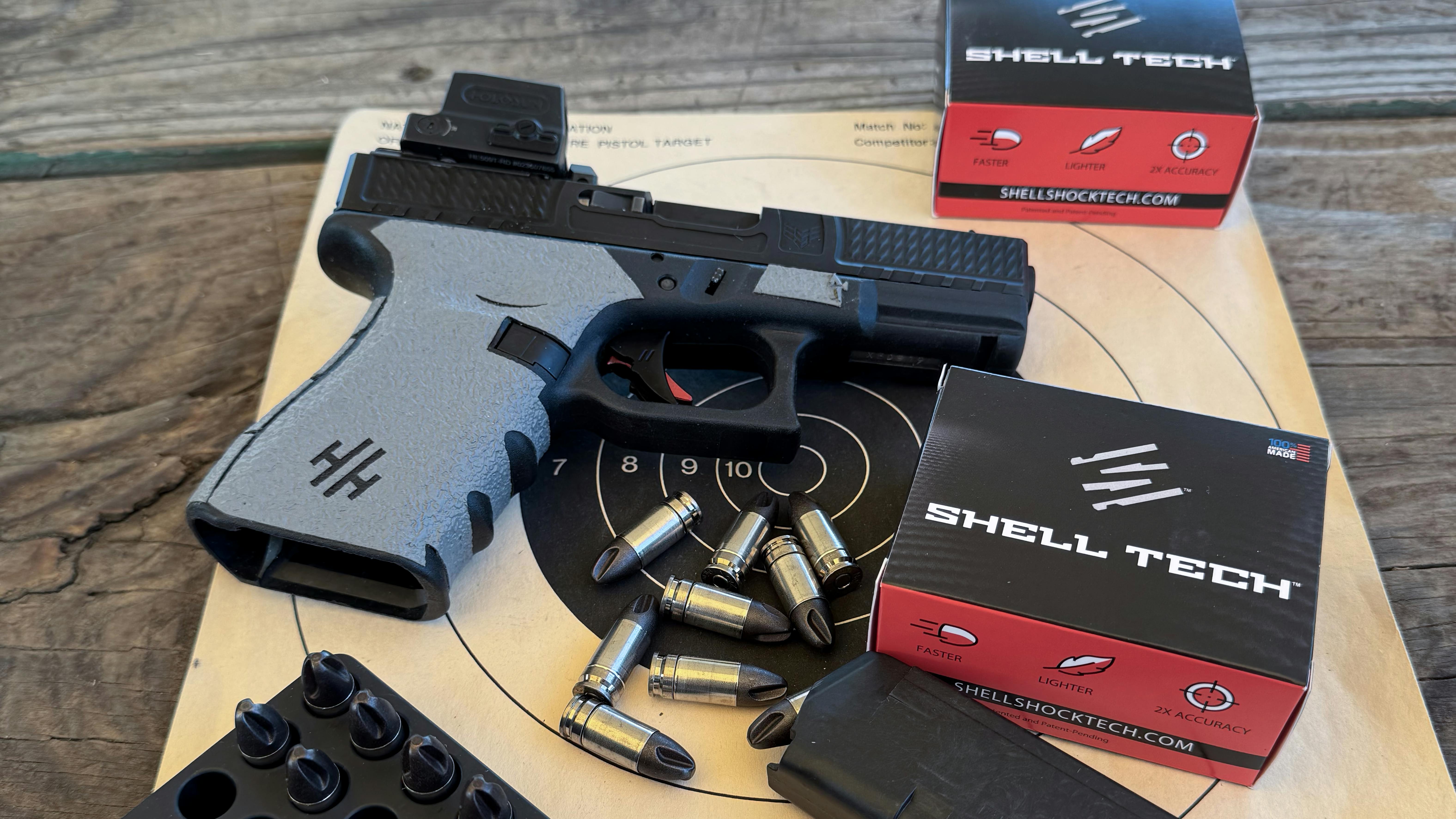 The Shell Tech Cases Look And Fit Like Brass, But Their Properties Are Completely Different, Given The Tensile Strength Of The Case, Light Weight And Slick Exterior