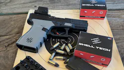 The Shell Tech Cases Look And Fit Like Brass, But Their Properties Are Completely Different, Given The Tensile Strength Of The Case, Light Weight And Slick Exterior The Shell Tech Cases Look And Fit Like Brass, But Their Properties Are Completely Different, Given The Tensile Strength Of The Case, Light Weight And Slick Exterior