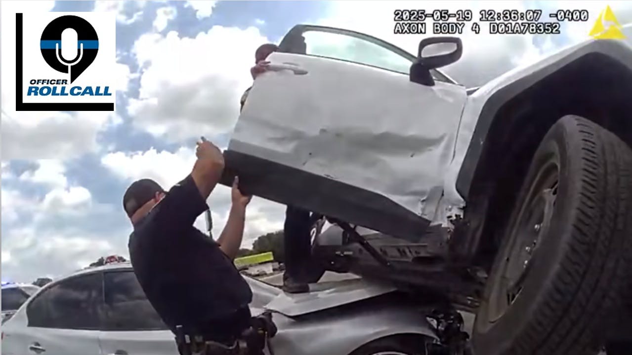 A Florida Police Officer Was Impressed With A 7 Year Old Who Was Pulled From An Overturned Suv, And The Boy Returned The Compliment Plus, A Colorado Deputy Learns That Bobcats Don't Dig Laser Pointers