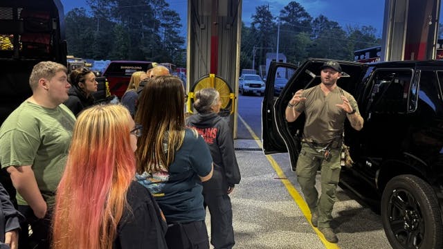 Deputy Hendrickson provided an overview of how K9 patrol vehicles differ from 'standard' and what some concerns would be.