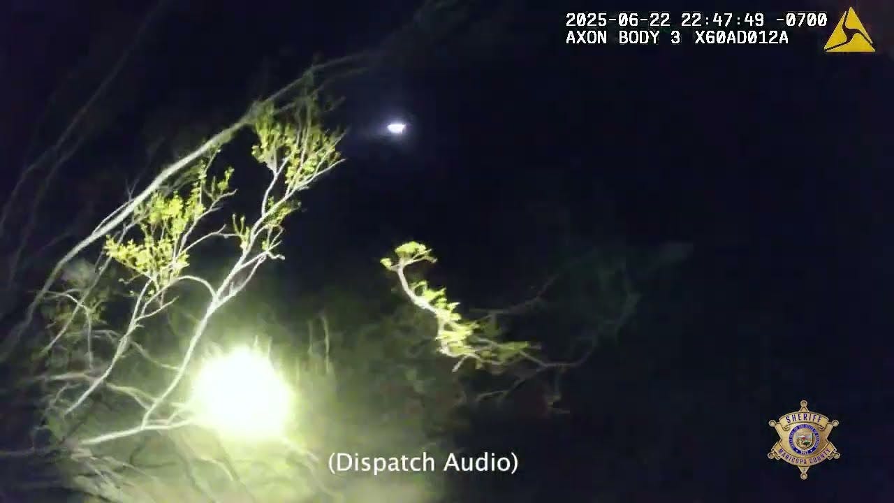 After A Non Verbal Autistic 5 Year Old Boy Wandered Into The Desert In Buckeye, A Maricopa County Sheriff's Office K 9 Tracked The Child Over Two Miles To Locate Him