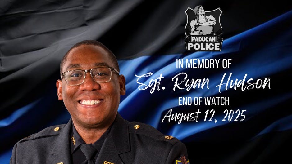 Paducah, KY, Police Sgt. Ryan Hudson.