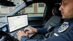 A police officer uses Axon Draft One to create a report. Beginning Jan. 1, California police officers must disclose when generative AI software tools are used in helping to create an official report. A police officer uses Axon Draft One to create a report. Beginning Jan. 1, California police officers must disclose when generative AI software tools are used in helping to create an official report.