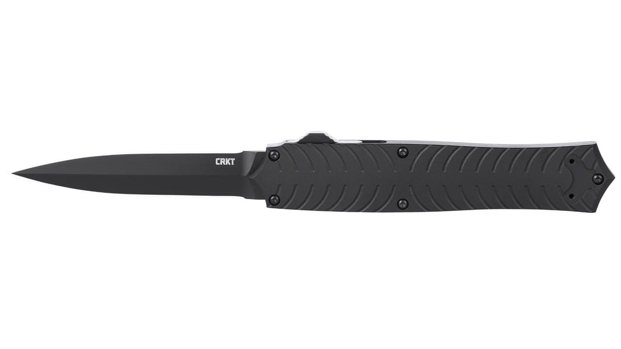 The Columbia River Knife & Tool (CRKT) Xolotl OTF knife.