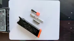 At the heart of the system is the SureStrikeMAG. It includes the Laser Ammo SureStrike laser cartridge and Smart DryFireMag. The DryFireMag allows laser training without resetting the trigger. When Lindsey used it, he found that the trigger felt exactly like his stock Glock trigger, except it did not require racking the slide for reset. At the heart of the system is the SureStrikeMAG. It includes the Laser Ammo SureStrike laser cartridge and Smart DryFireMag. The DryFireMag allows laser training without resetting the trigger. When Lindsey used it, he found that the trigger felt exactly like his stock Glock trigger, except it did not require racking the slide for reset.