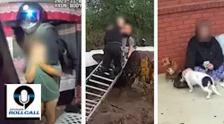 Hillsborough County, FL, sheriff's deputies daring rescue of a boy held hostage at knife point (left), a New Mexico State Police trooper's quick thinking to rescue a family in flooding and a display of compassion by a Newton County, GA, deputy and Covington police officer. Hillsborough County, FL, sheriff's deputies daring rescue of a boy held hostage at knife point (left), a New Mexico State Police trooper's quick thinking to rescue a family in flooding and a display of compassion by a Newton County, GA, deputy and Covington police officer.