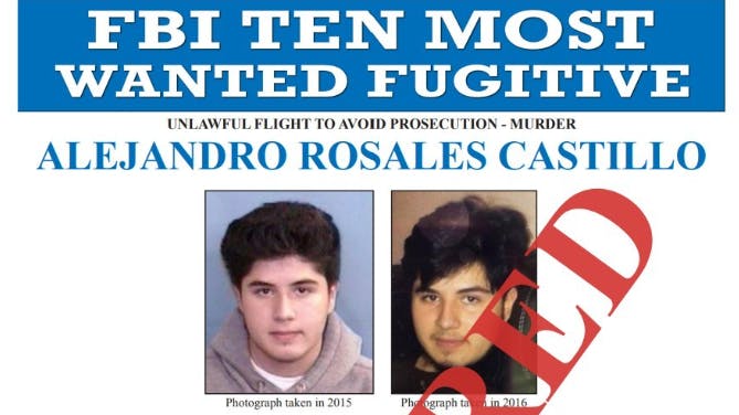Alejandro &ldquo;Alex&rdquo; Rosales Castillo was captured in Pachuca, the FBI said on social media Saturday.