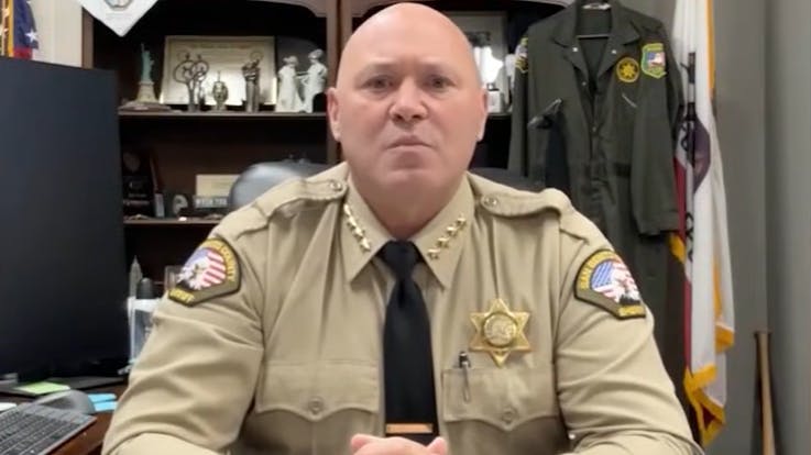 San Benito County Sheriff Eric Taylor issued a warning to bystanders who record police encounters.