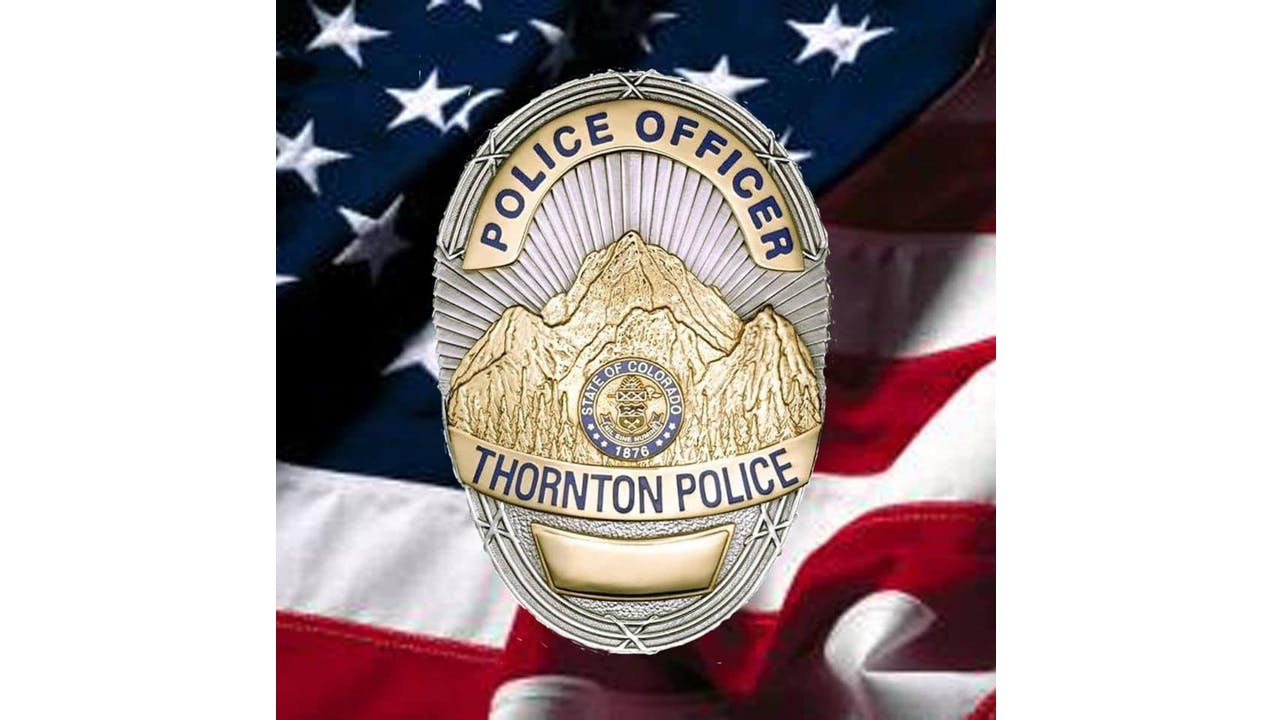 Two Thornton, CO, police officers dragged.