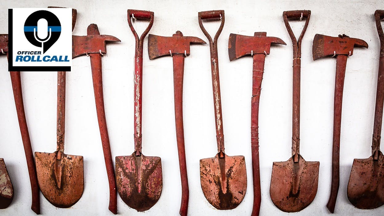 Bringing a snow shovel to an ax fight.