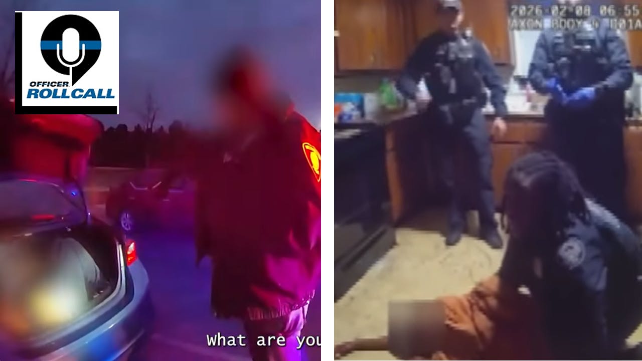 Westminster, CO, police's shocking discovery (left), and Atlanta police's lifesaving actions.