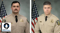 Christian County, MO, Sheriff's Deputy Gabriel Ramirez (left) and Deputy Michael HIslope. Christian County, MO, Sheriff's Deputy Gabriel Ramirez (left) and Deputy Michael HIslope.